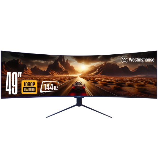 49in 3840x1080 Curved Gaming Monitor, 144Hz